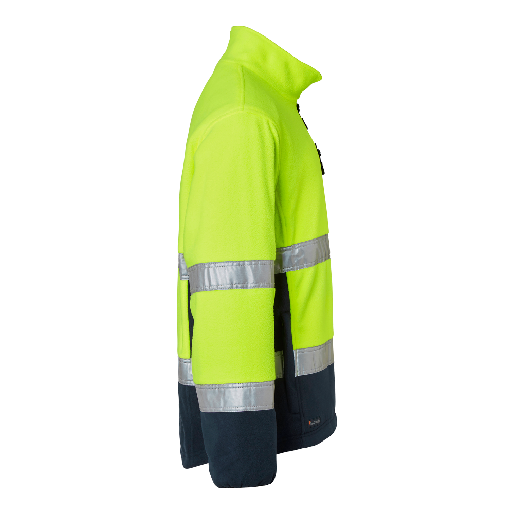 Produktbild för 264 Fleece Fluorescent yellow/navy Unisex