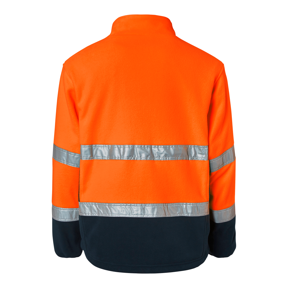 Produktbild för 264 Fleece Fluorescent orange/navy Unisex