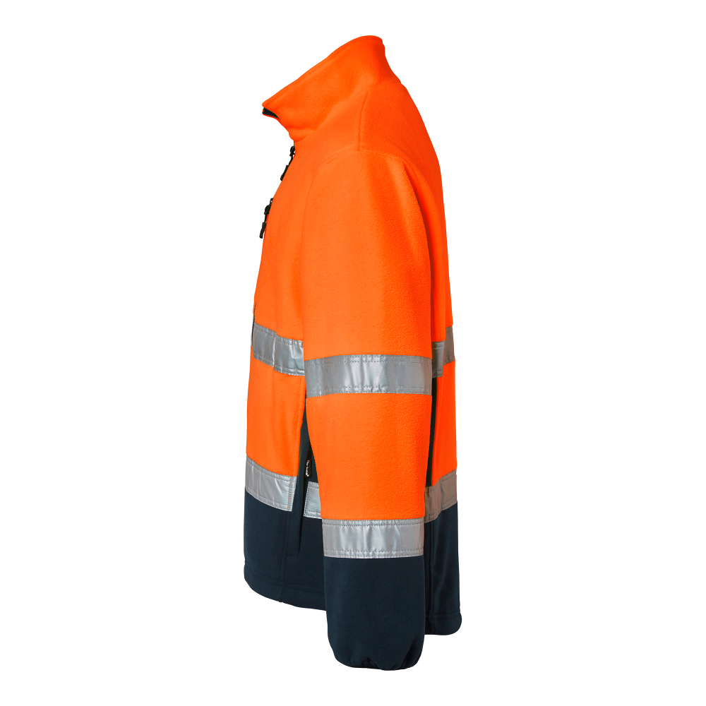 Produktbild för 264 Fleece Fluorescent orange/navy Unisex