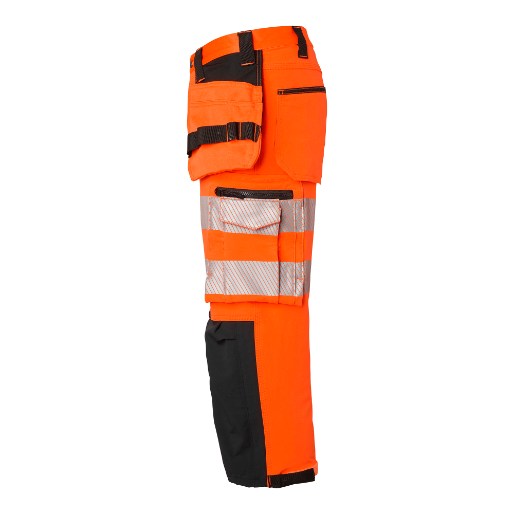 Produktbild för 314 Craftsmen 3/4 Trousers Fluorescent orange/black Male