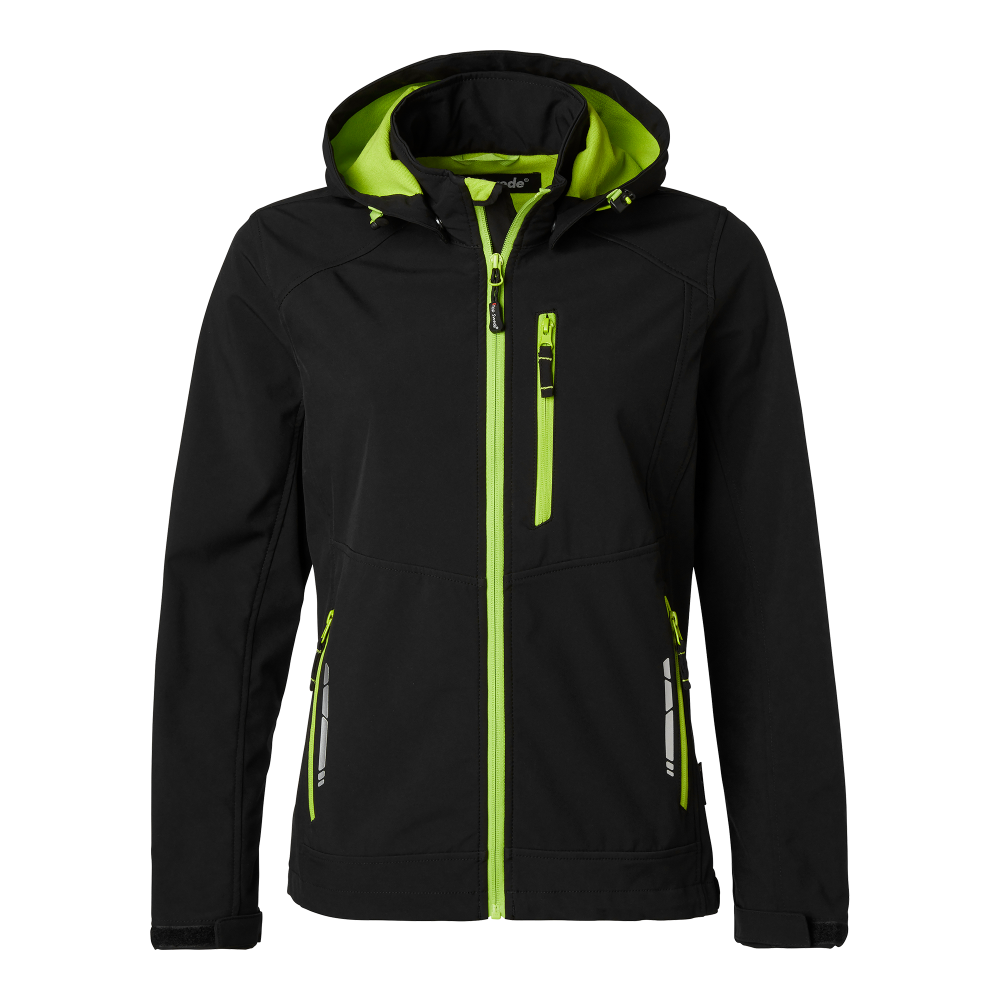 Produktbild för 352 Softshell w Black Female