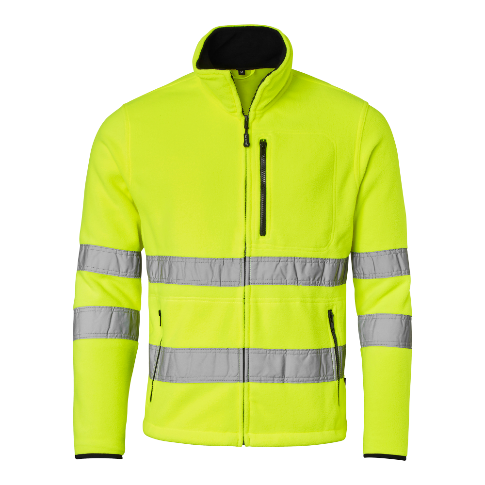 Produktbild för 4642 Fleece Hi-Vis Fluorescent yellow Unisex