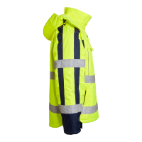 Produktbild för 5317 Jacket Fluorescent yellow/navy Unisex