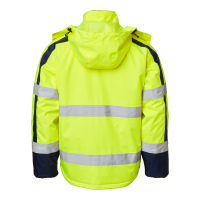 Produktbild för 5317 Jacket Fluorescent yellow/navy Unisex