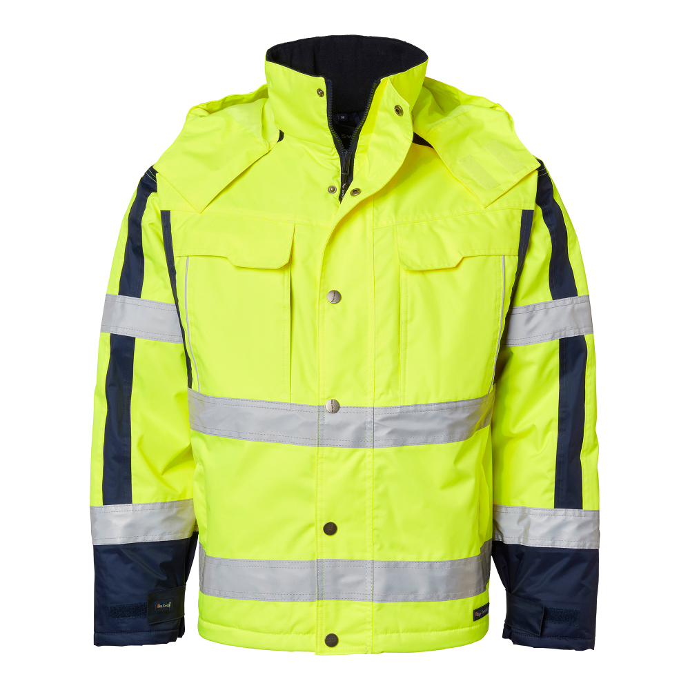 Produktbild för 5317 Jacket Fluorescent yellow/navy Unisex