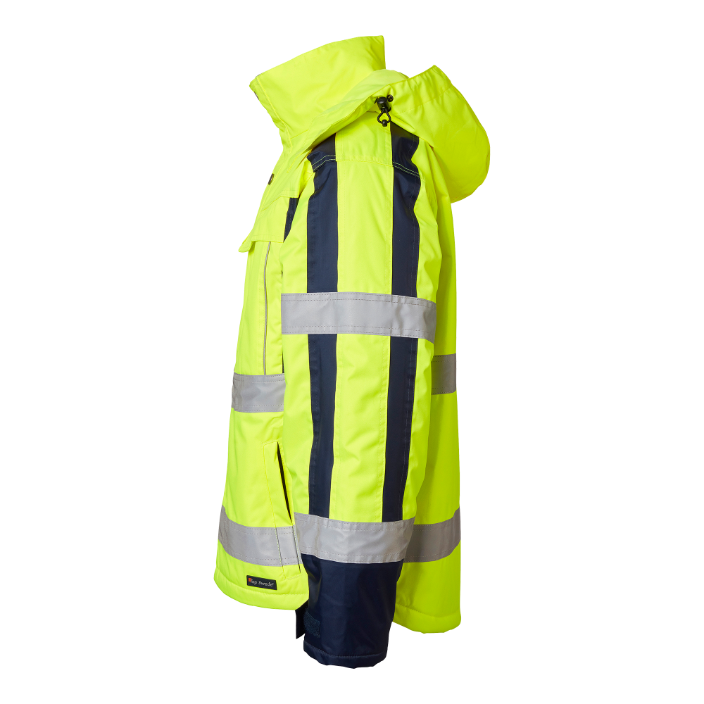 Produktbild för 5317 Jacket Fluorescent yellow/navy Unisex