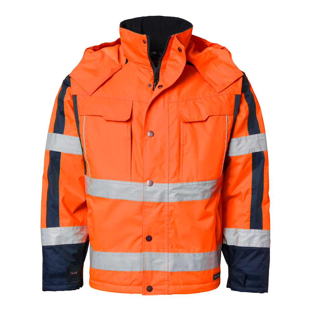 Produktbild för 5317 Jacket Fluorescent orange/navy Unisex
