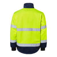 Produktbild för 5616 Jacket Fluorescent yellow/navy Unisex