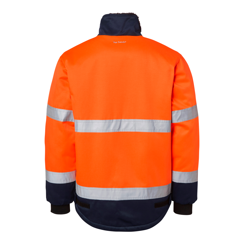 Produktbild för 5616 Jacket Fluorescent orange/navy Unisex