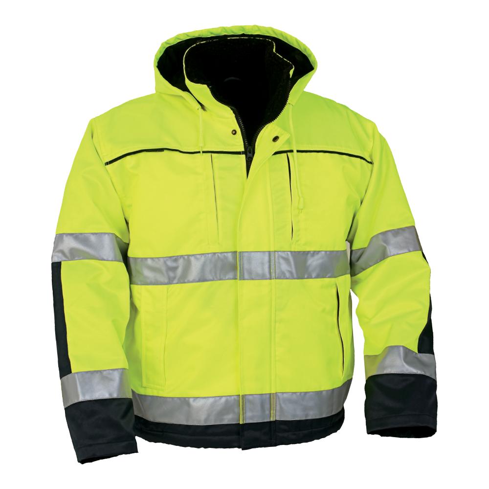 Produktbild för 5816 Jacket Fluorescent yellow/navy Unisex