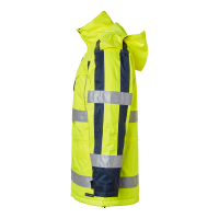 Produktbild för 6317 Parka Fluorescent yellow/navy Unisex