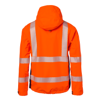 Produktbild för 6718 Shell Jacket Fluorescent orange Unisex