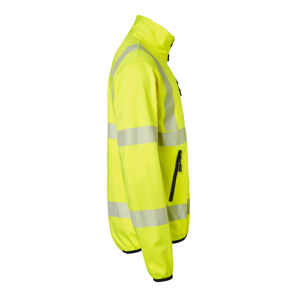 Produktbild för 7721 Softshell Hi-Vis Fluorescent yellow/black Unisex