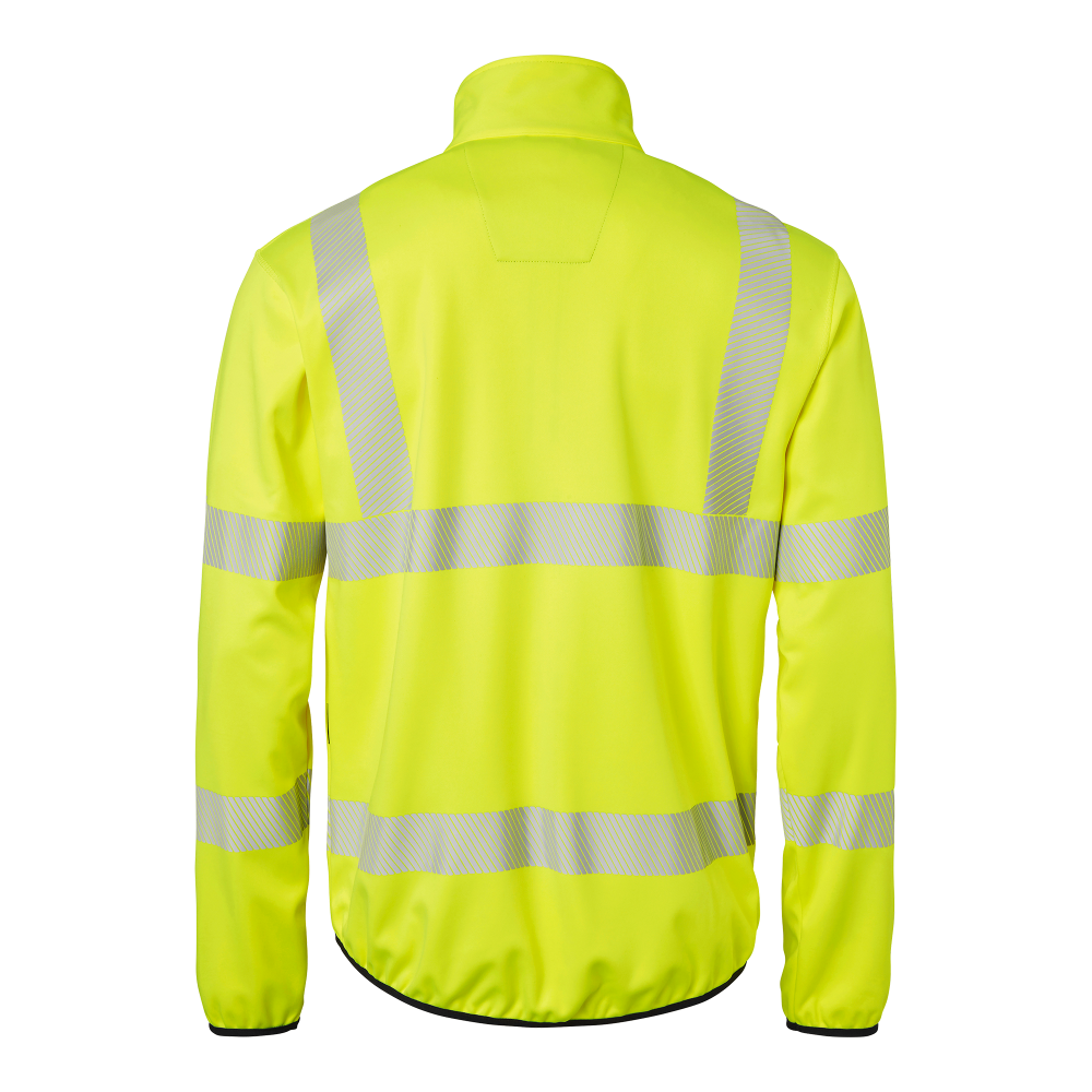 Produktbild för 7721 Softshell Hi-Vis Fluorescent yellow/black Unisex