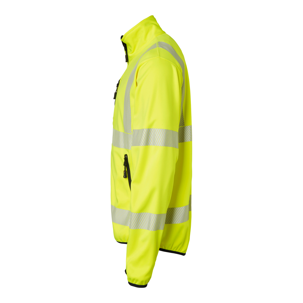 Produktbild för 7721 Softshell Hi-Vis Fluorescent yellow/black Unisex