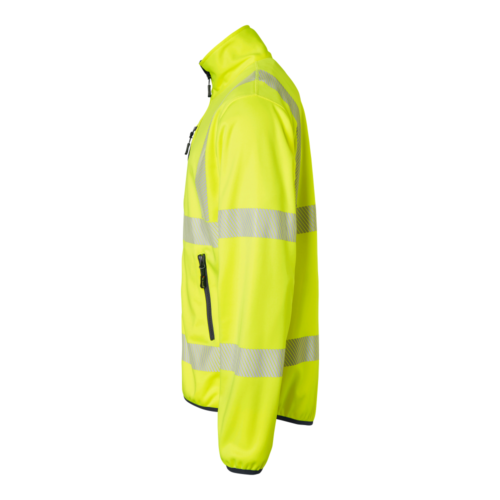 Produktbild för 7721 Softshell Hi-Vis Fluorescent yellow/navy Unisex