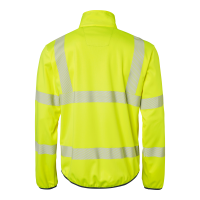 Produktbild för 7721 Softshell Hi-Vis Fluorescent yellow/navy Unisex