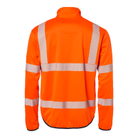 Produktbild för 7721 Softshell Hi-Vis Fluorescent orange/navy Unisex