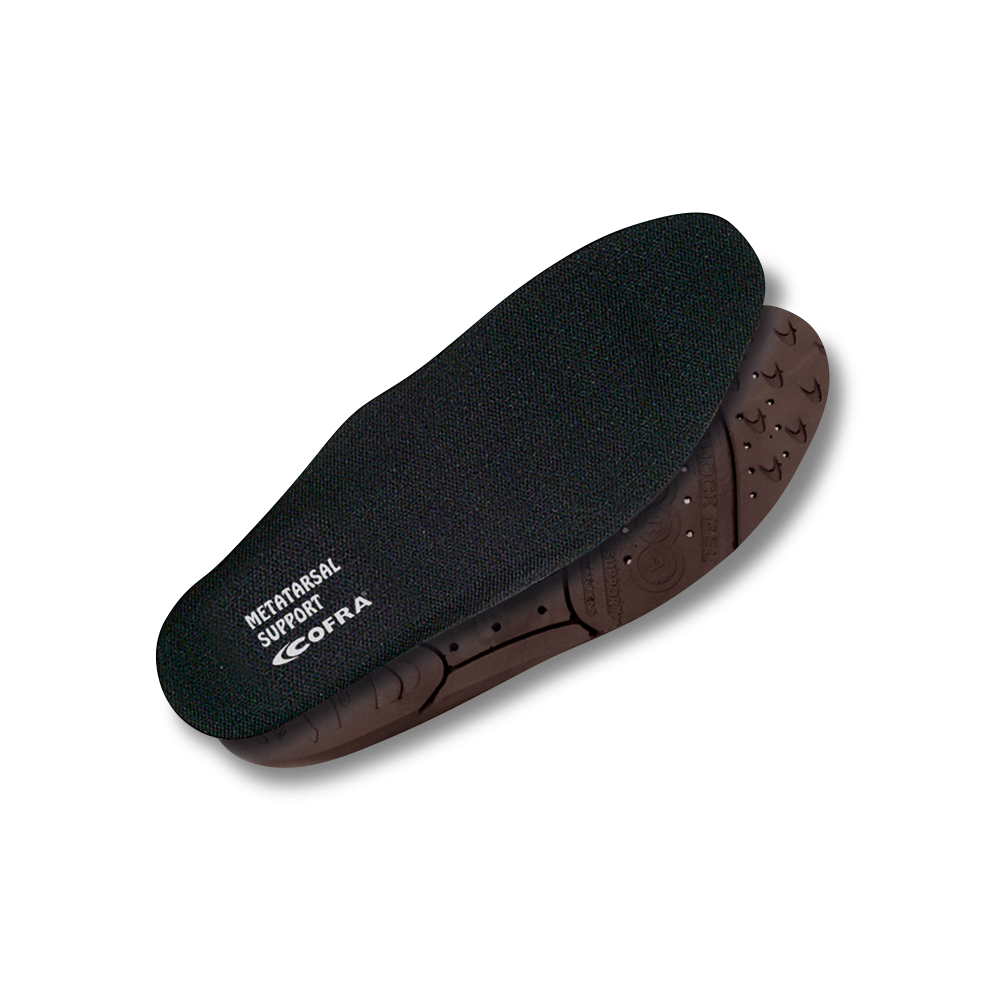Produktbild för Metatarsal Support Insole Black Unisex