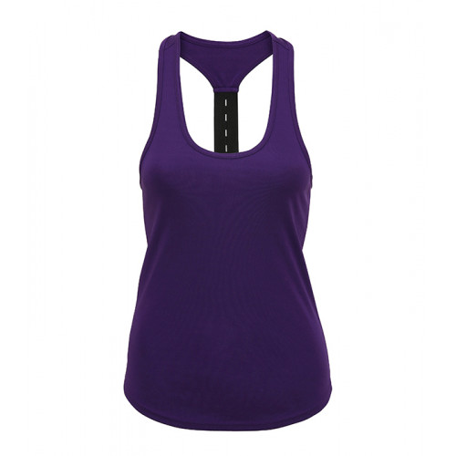 Tri Dri Women's TriDri® performance strap back vest Purple