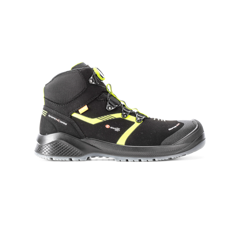 Produktbild för Scatto Boa Safety Half Boot Black Unisex