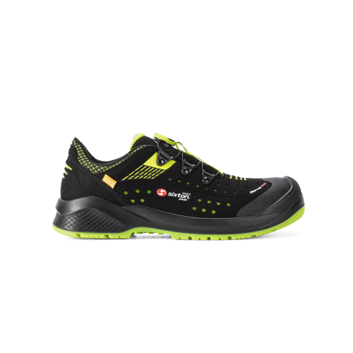 Sixton Forza S1P Boa Safety Shoe Black Unisex