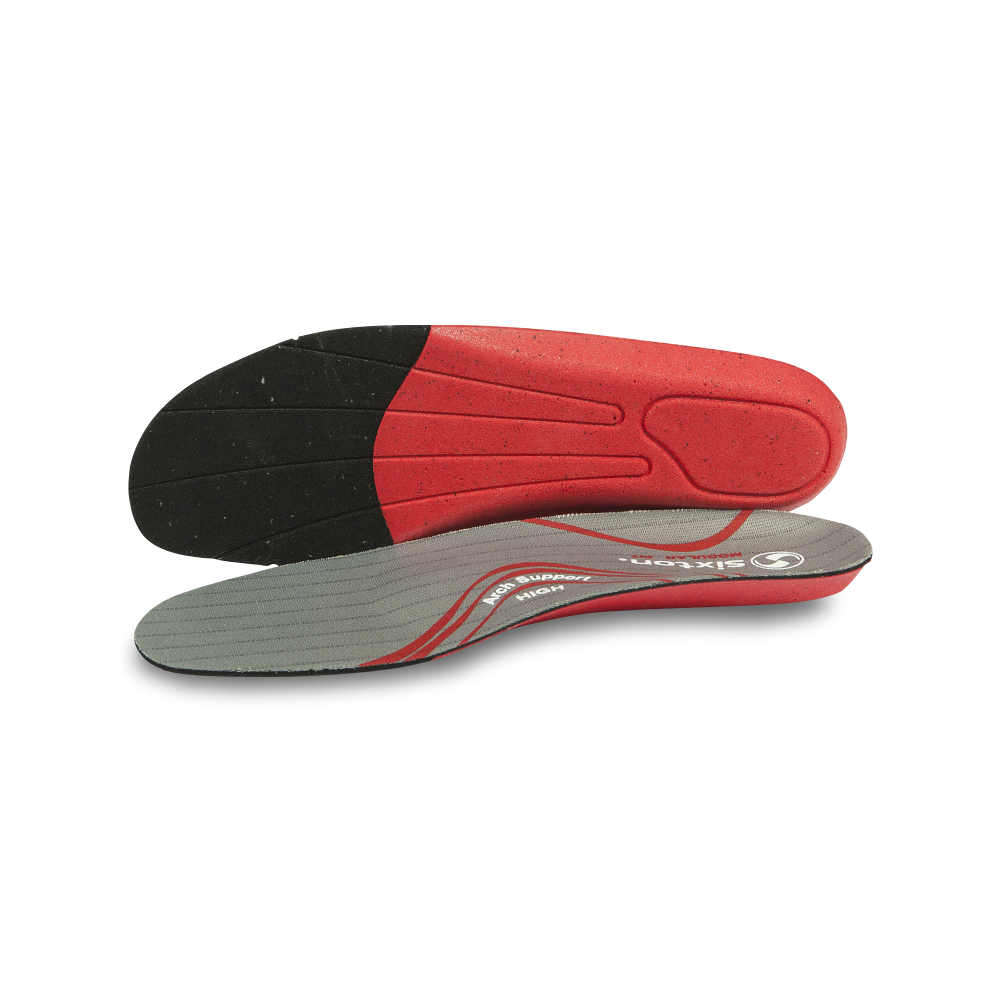 Produktbild för Modular Fit High Insole Black/red Unisex