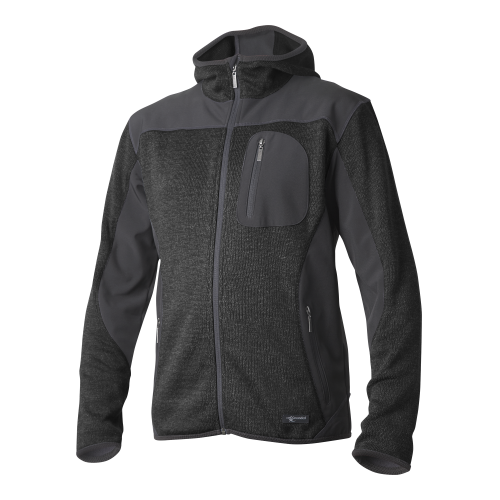 Grounded 7832 Knitted Jacket Black Unisex
