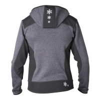 Produktbild för 7832 Knitted Jacket Grey Unisex