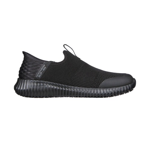 Skechers Cessnock Rylind Slip in Work Shoe Black Male