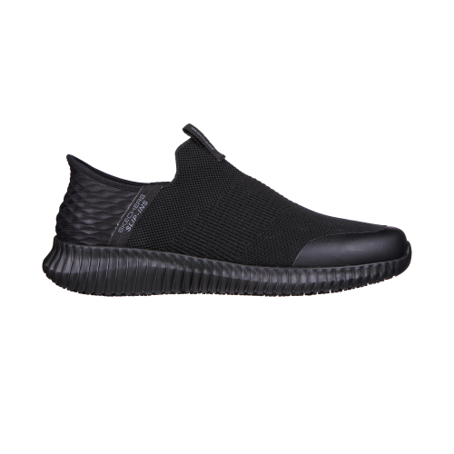 Skechers Cessnock Gwynedd Slip in Work Shoe w Black Female