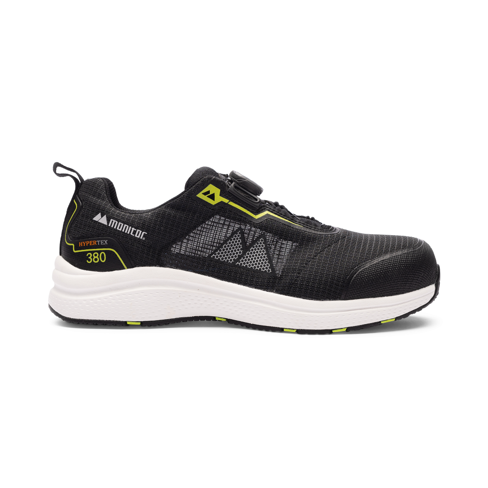 Produktbild för Three 100 Eighty Safety Shoe Black Unisex