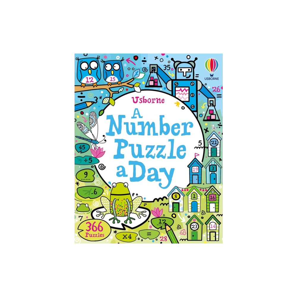 Produktbild för A Number Puzzle a Day (häftad, eng)