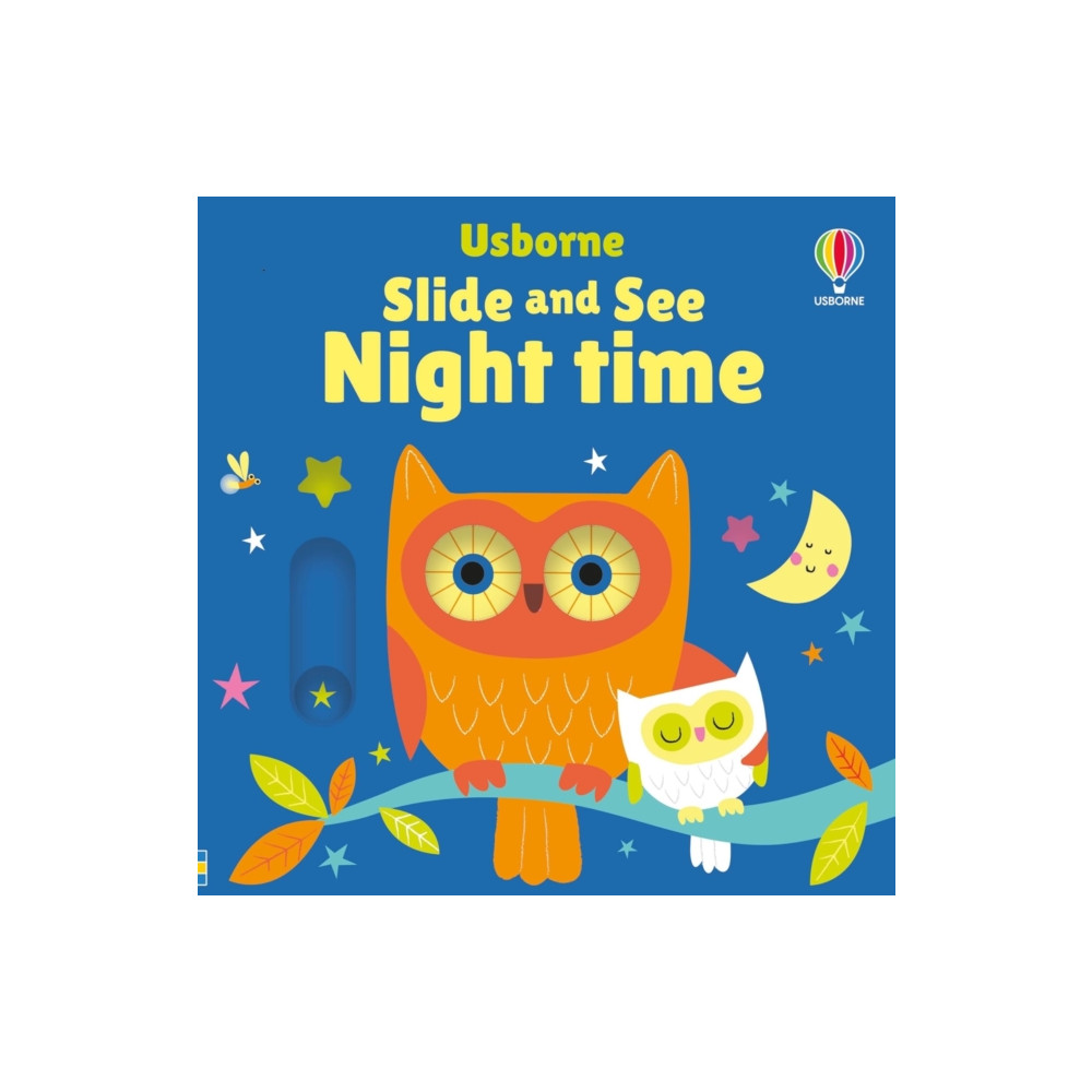 Produktbild för Slide and See Night Time (bok, board book, eng)