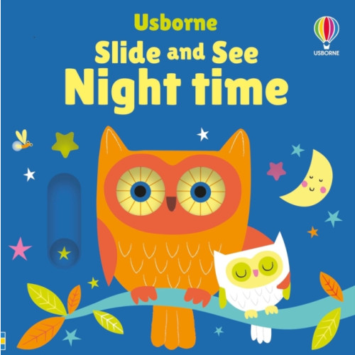 Usborne Publishing Ltd Slide and See Night Time (bok, board book, eng)