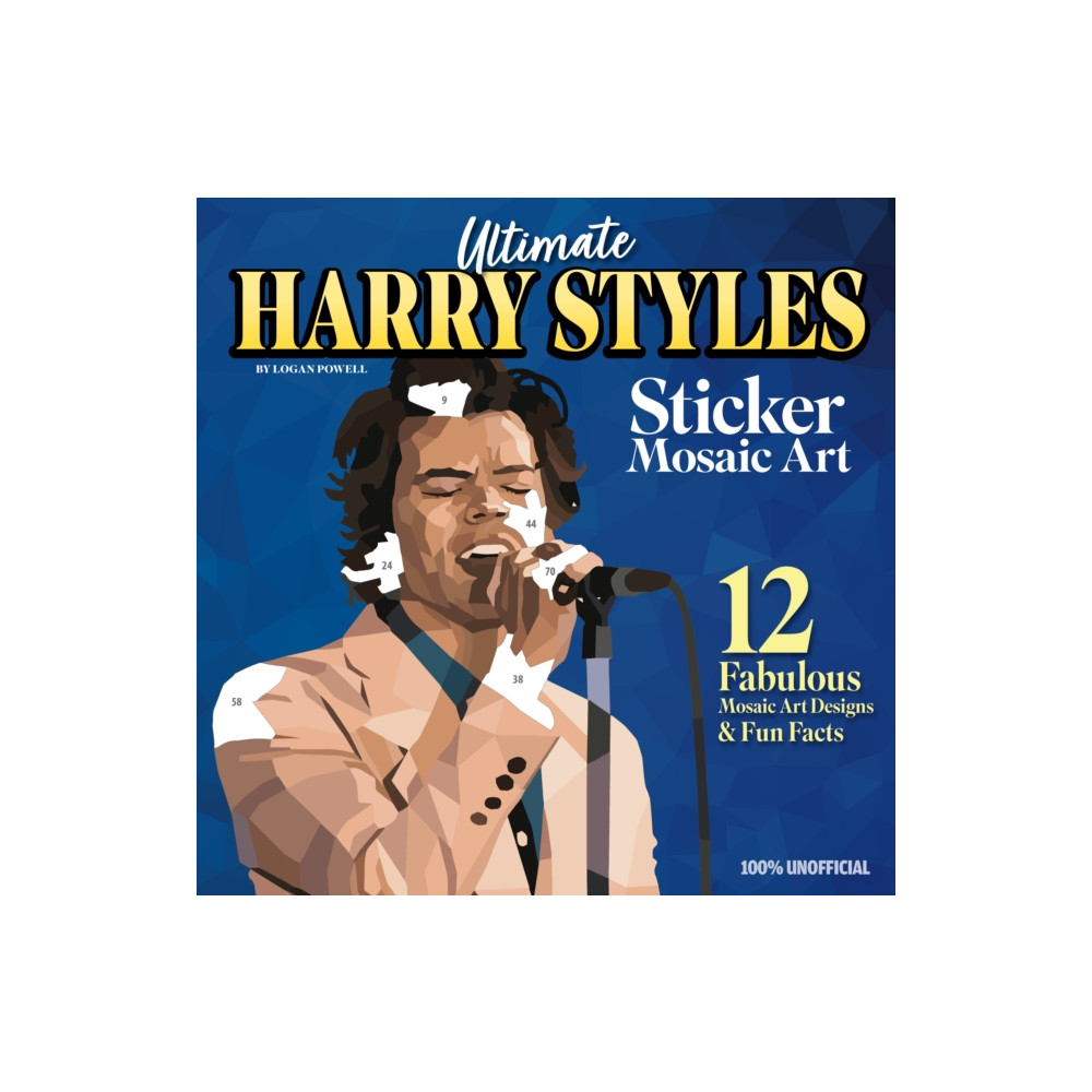 Produktbild för Ultimate Harry Styles Sticker Mosaic Art (häftad, eng)