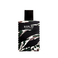 Produktbild för Giftset Replay Signature Man Edt 100ml + Pochette