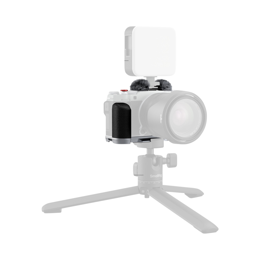 Produktbild för SmallRig 4875 L-Shape Mount Plate with Silicone Handle for FUJIFILM X-M5 Sliver