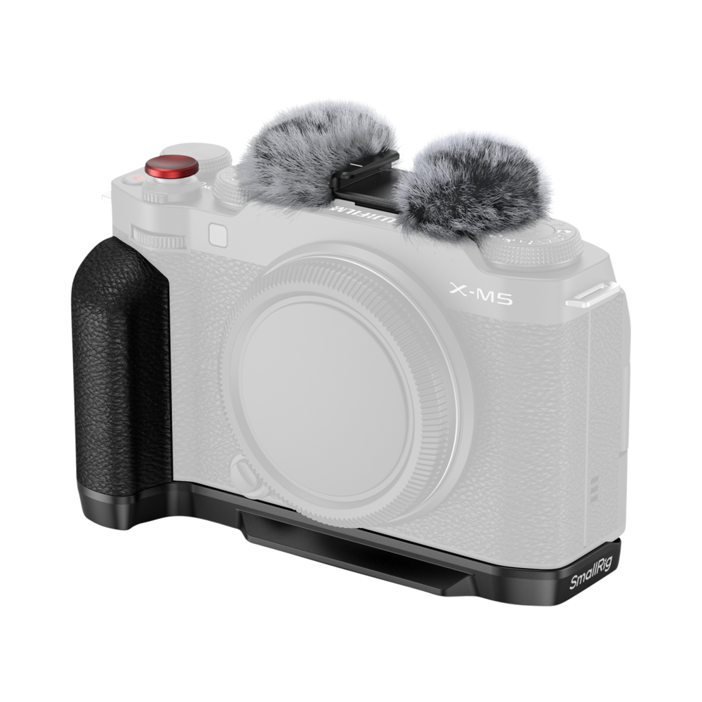 Produktbild för SmallRig 4876 L-Shape Mount Plate with Silicone Handle for FUJIFILM X-M5 Black