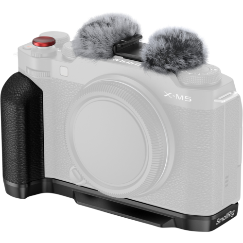 SMALLRIG SmallRig 4876 L-Shape Mount Plate with Silicone Handle for FUJIFILM X-M5 Black