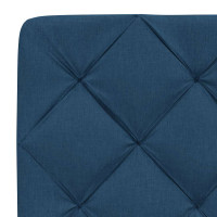 Produktbild för Headboard Cushion Blue 200 cm Fabric