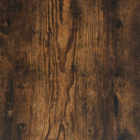 Produktbild för Väggmonterade sängbord rökfärgad ek 40x31x39,5 cm