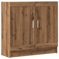 Produktbild för Bokhylla artisan ek 82,5x30,5x80 cm konstruerat trä