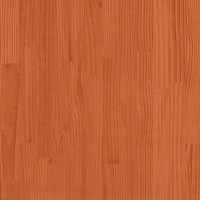 Produktbild för Trädgårdsstol vaxbrun 60x64x70,5 cm massiv furu