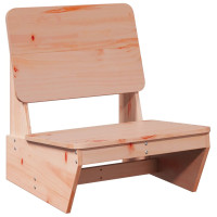 Produktbild för Trädgårdsstol 60x64x70,5 cm massiv douglasträ