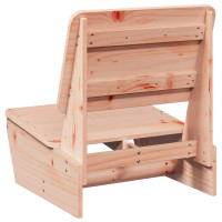Produktbild för Trädgårdsstol 60x64x70,5 cm massiv douglasträ