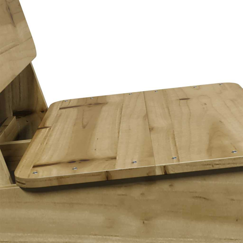 Produktbild för Trädgårdsstol 60x64x70,5 cm impregnerad furu