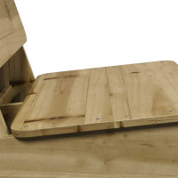 Produktbild för Trädgårdsstol 60x64x70,5 cm impregnerad furu