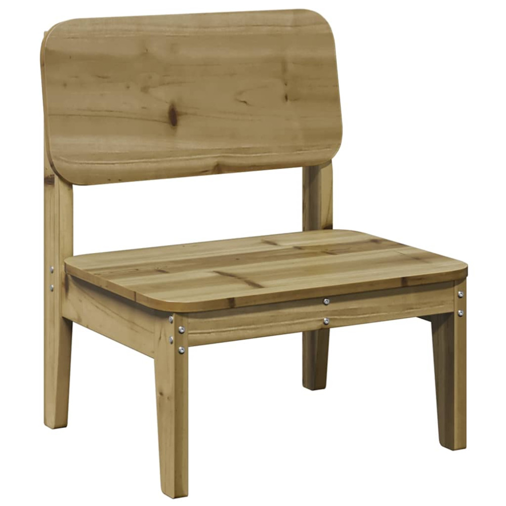 Produktbild för Trädgårdsstol 60x52,5x72 cm impregnerad furu