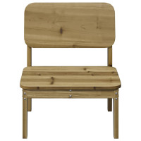 Produktbild för Trädgårdsstol 60x52,5x72 cm impregnerad furu